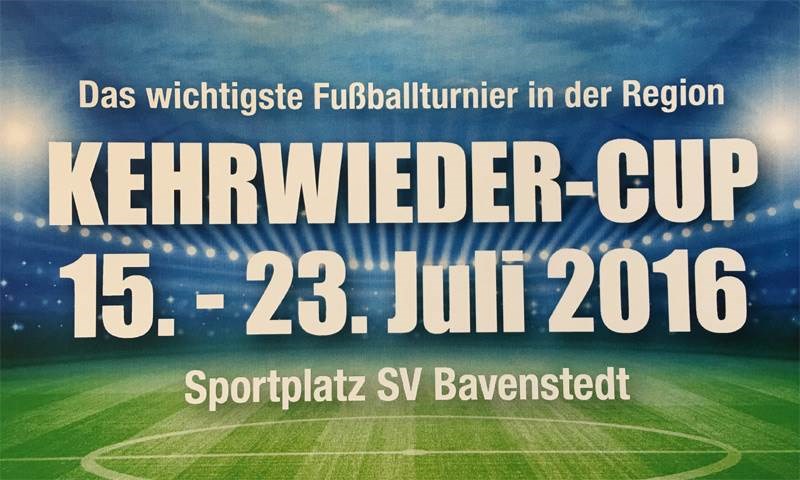 Kehrwieder-Cup 2016 startet