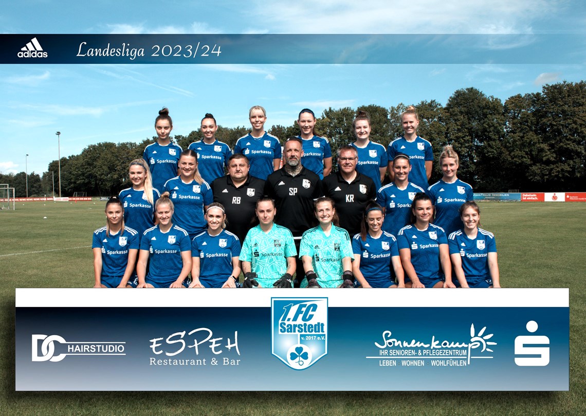 Mannschaftsfoto 1. FC Sarstedt