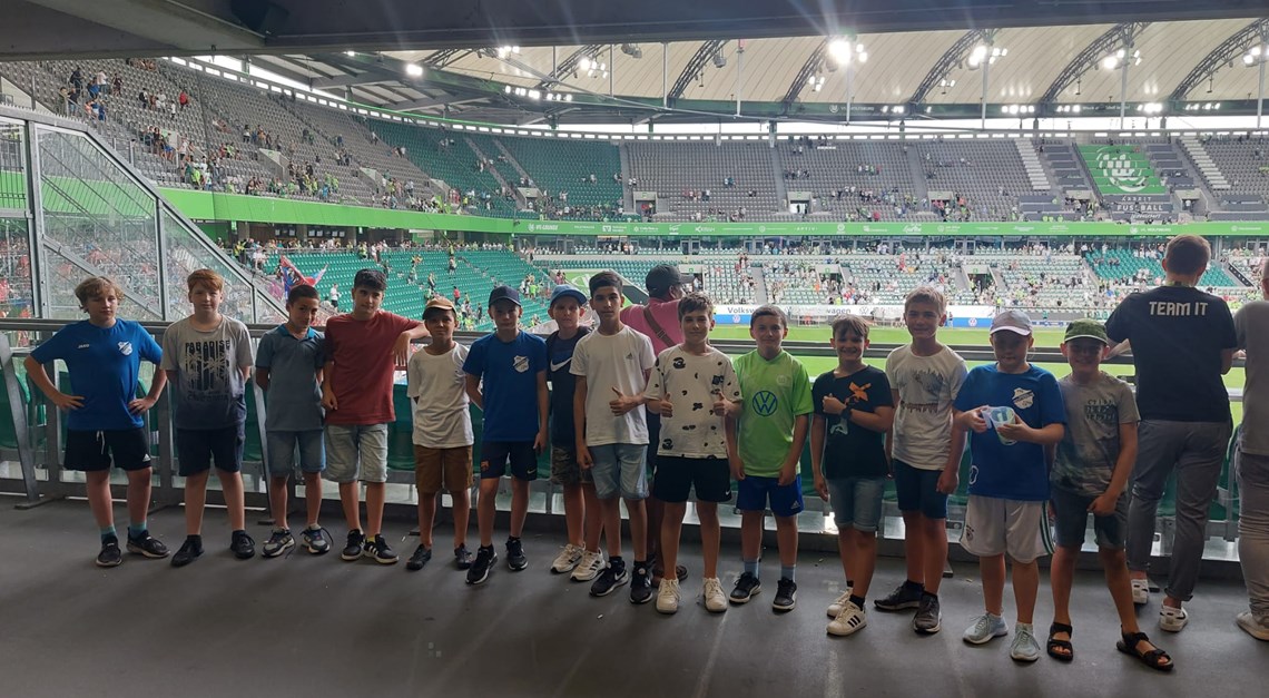 Jugendabteilung beim Vfl Wolfsburg