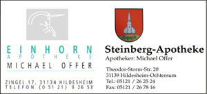 Sponsor - Steinberg Apotheke