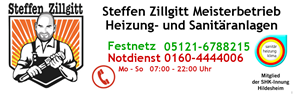 Sponsor - Steffen Zillgitt Meisterbetrieb Heizung & Sanitära