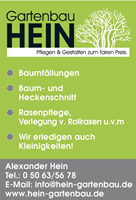 Sponsor - Gartenbau Hein