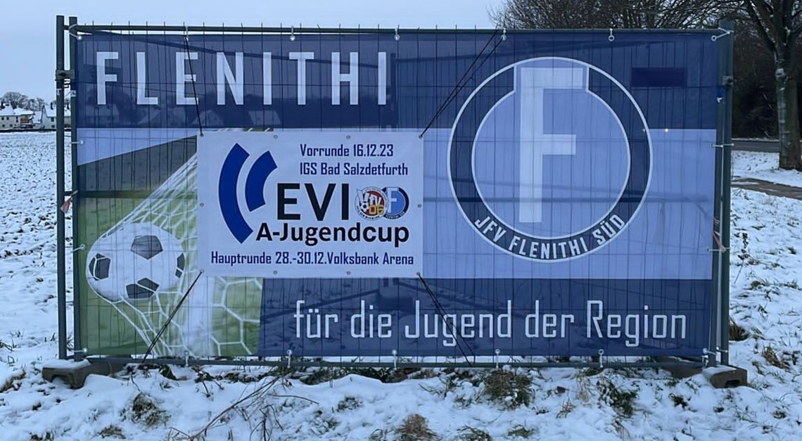 Am Samstag, 16.12.: 1. EVI-Cup für A-Junioren!
