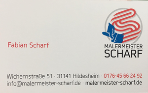 Sponsor - Malermeister Fabian Scharf