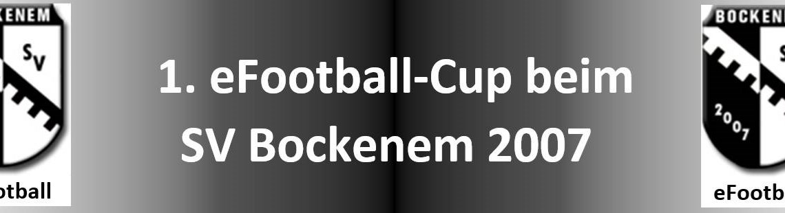 1. eFootball-Cup beim SV Bockenem 2007