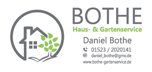 Sponsor - Daniel Bothe Haus & Gartenservice