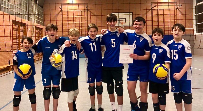 U16-Volleyballer lösen Ticket für die NWDM 