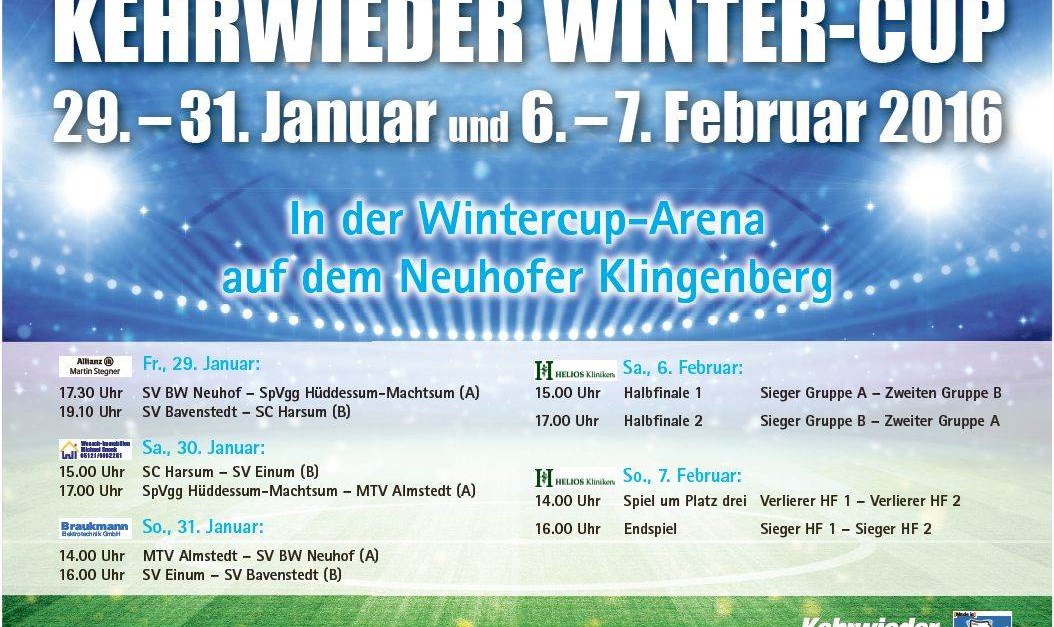Aktuell: Kehrwieder Winter-Cup