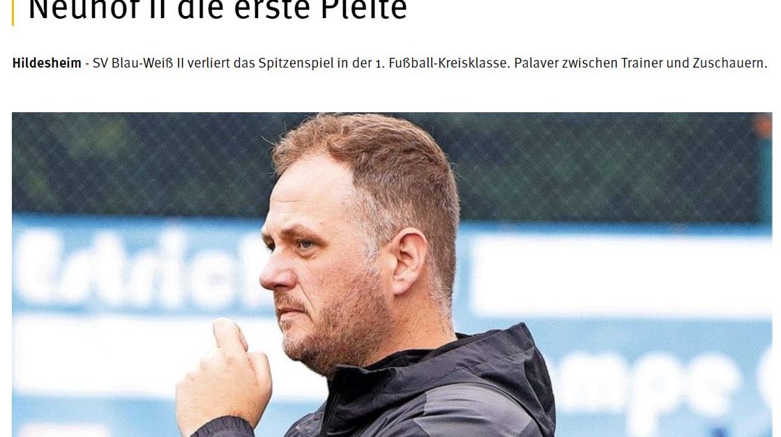 Gegen den PSV kassiert Neuhof II die erste Pleite