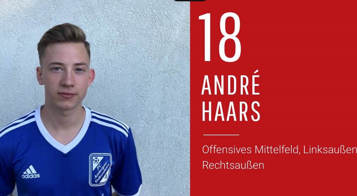 Interview mit Sommerneuzugang André Haars! ⚽️🔥