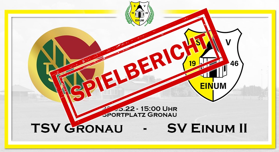 II. Herren: 4:7-Spektakel-Sieg gg. TSV Gronau
