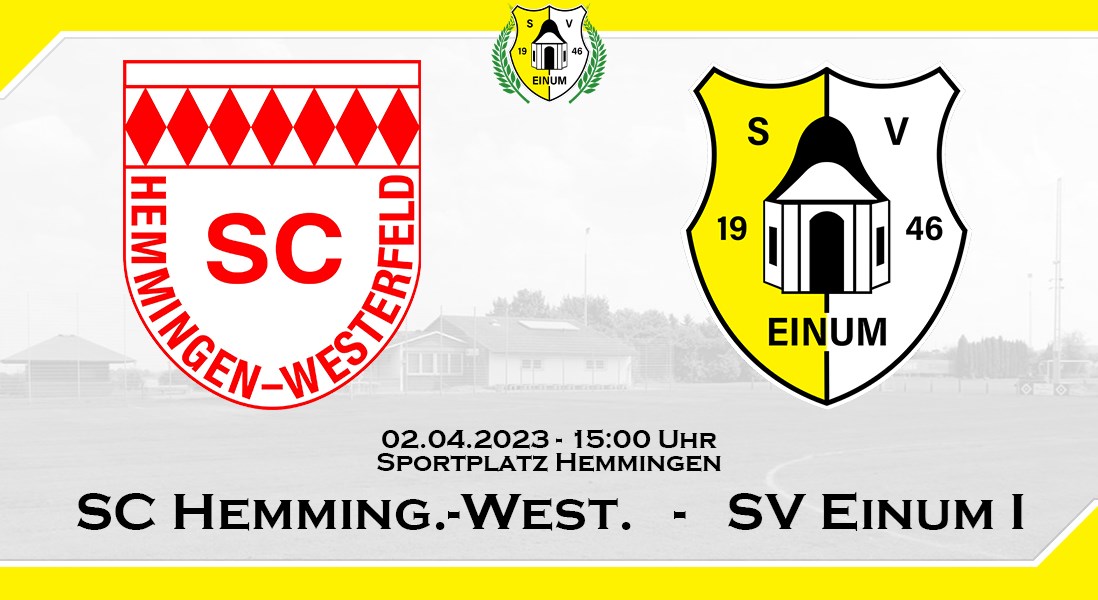 I. Herren: Auswärts gg SC Hemmingen-Westerfeld