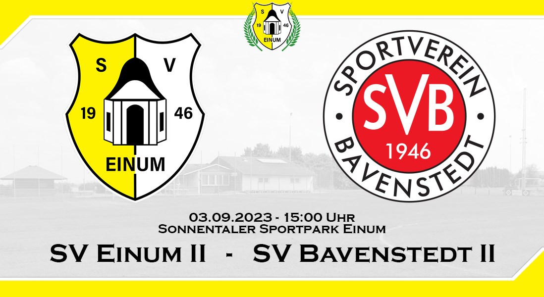 II. Herren: Heimderby gg. SV Bavenstedt II