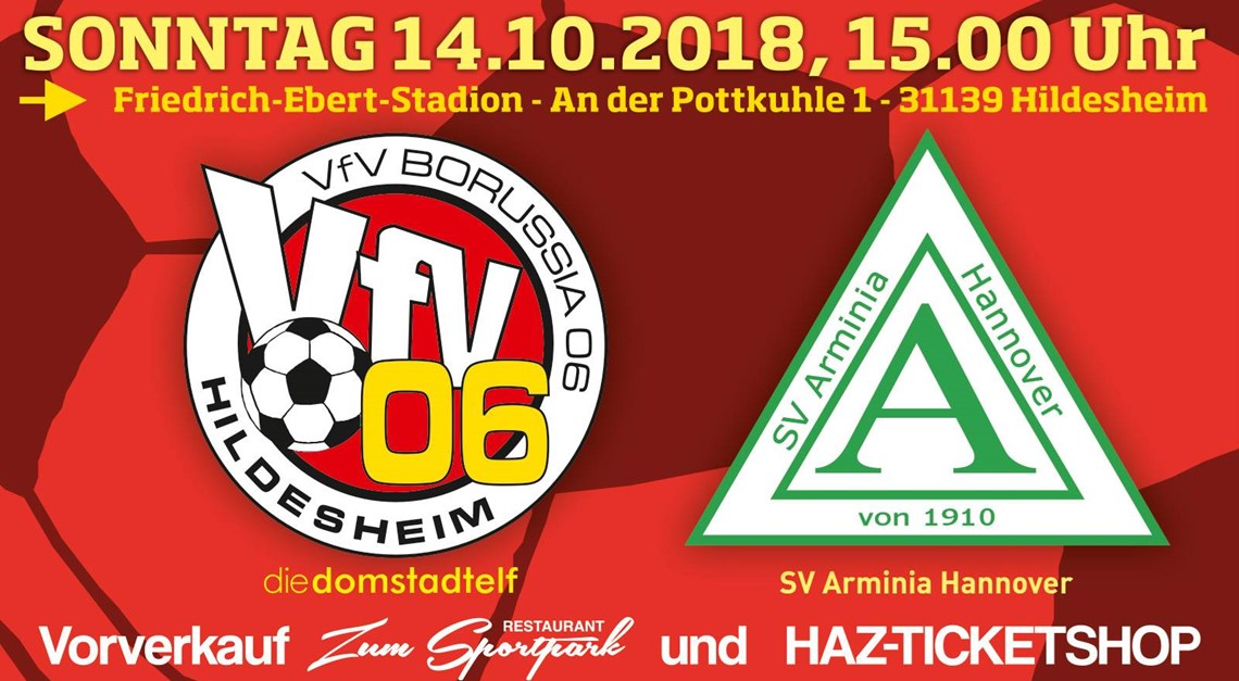 VfV 06 erwartet heißes Derby gegen Arminia !