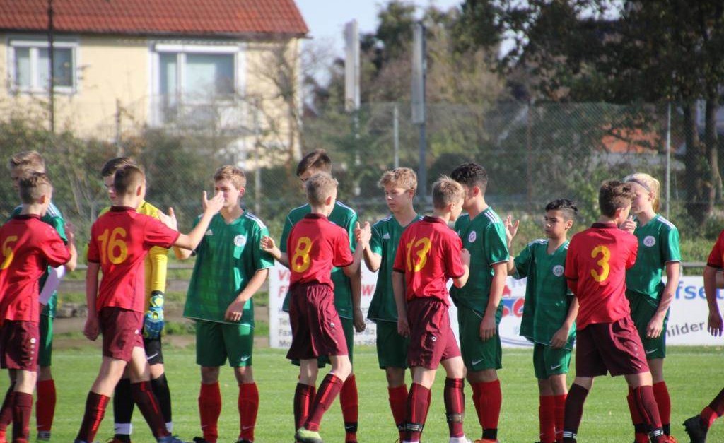 Eintracht U15 mit Punktgewinn in Peine  