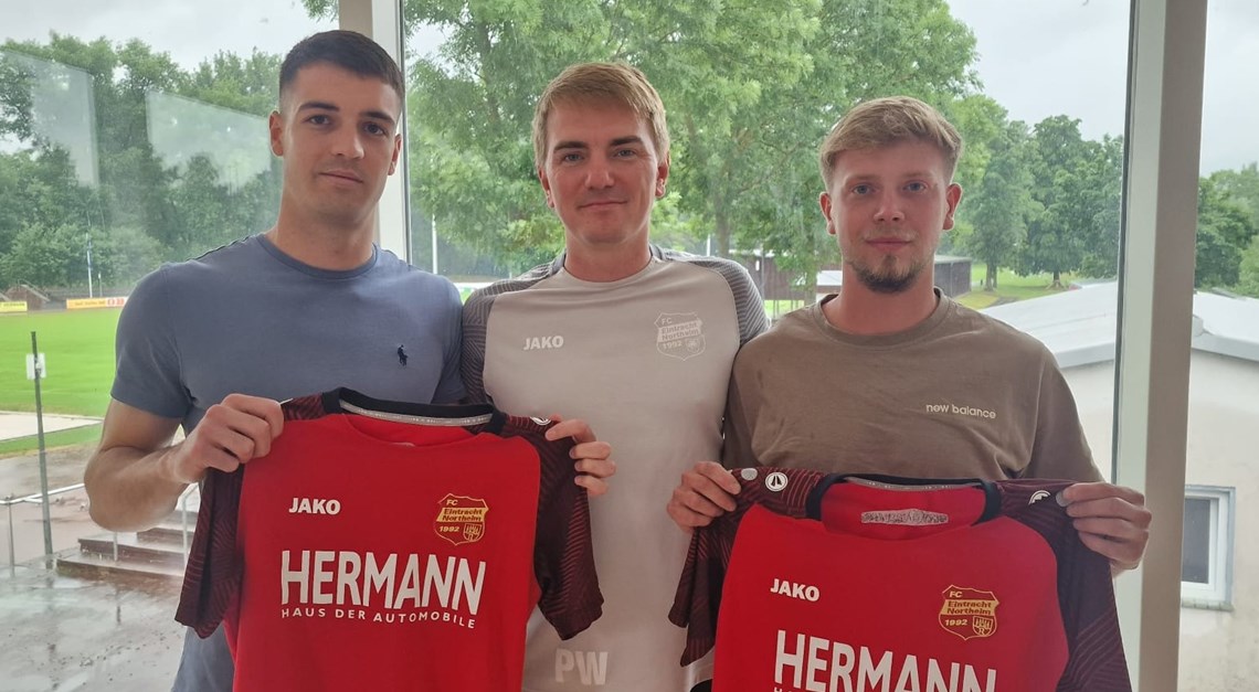 FCE begrüßt Dustin Hoffmann und  Niklas Schwab