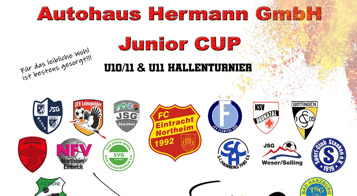 U11 lädt ein zum Autohaus Hermann GmbH Junior Cup!