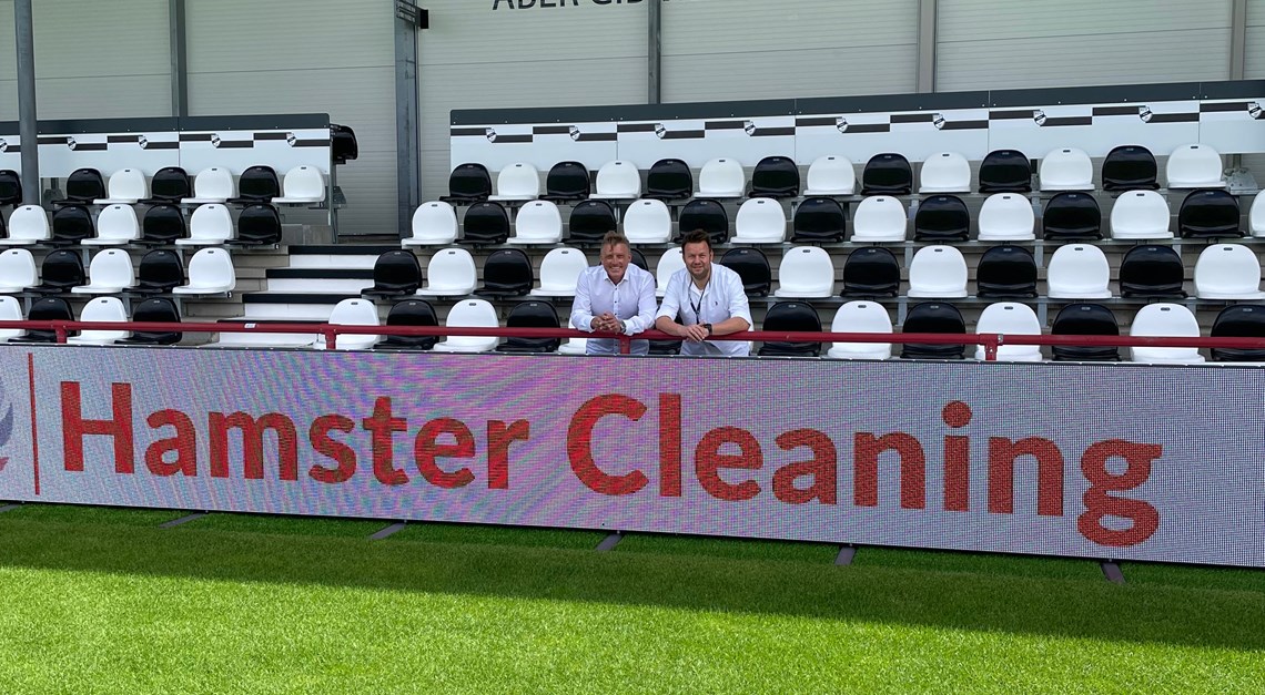 Hamster Cleaning ist neuer Partner des Sportclub!
