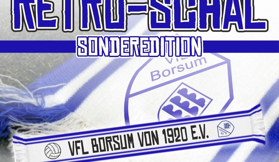 Retro-Schal Sonderedition vom VfL Borsum