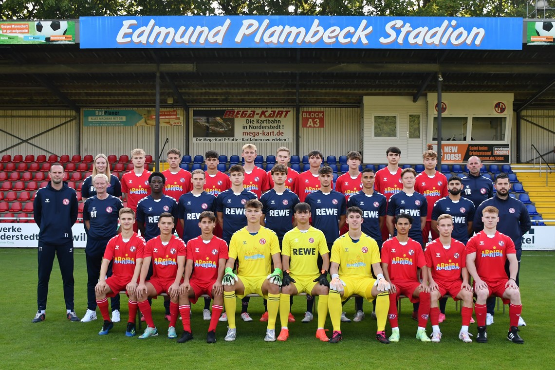 Mannschaftsfoto FC Eintracht Norderstedt