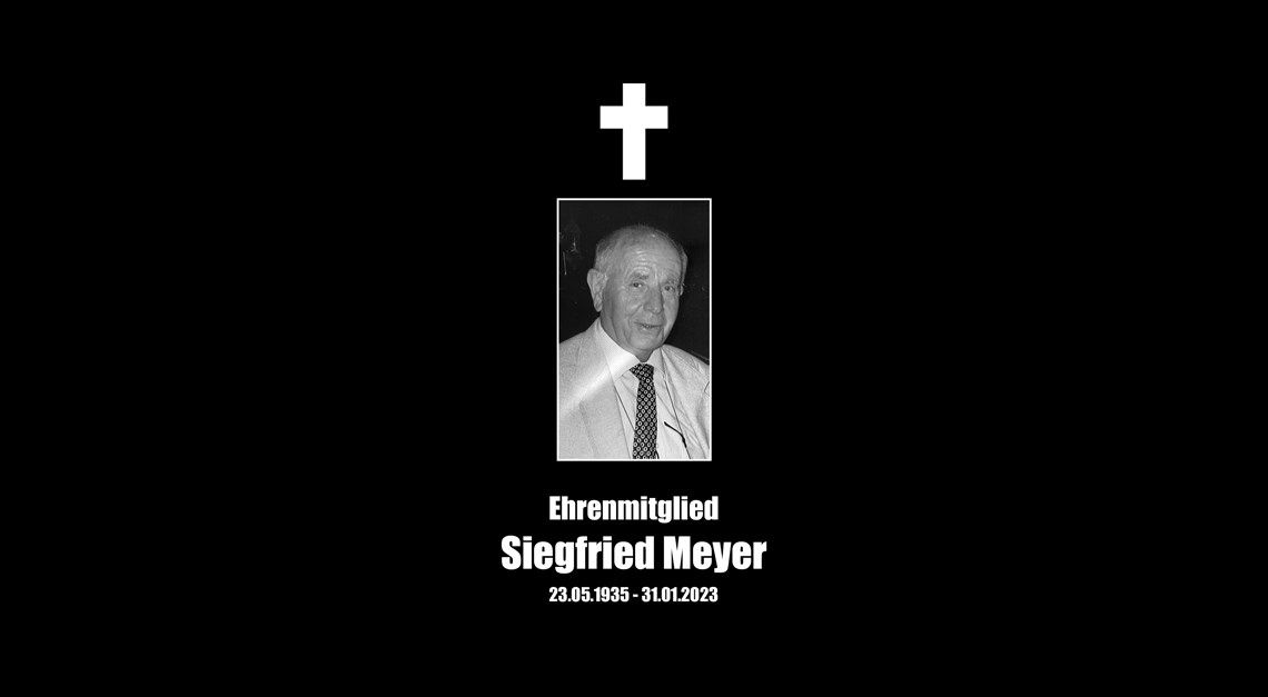 Nachruf - Siegfried Meyer