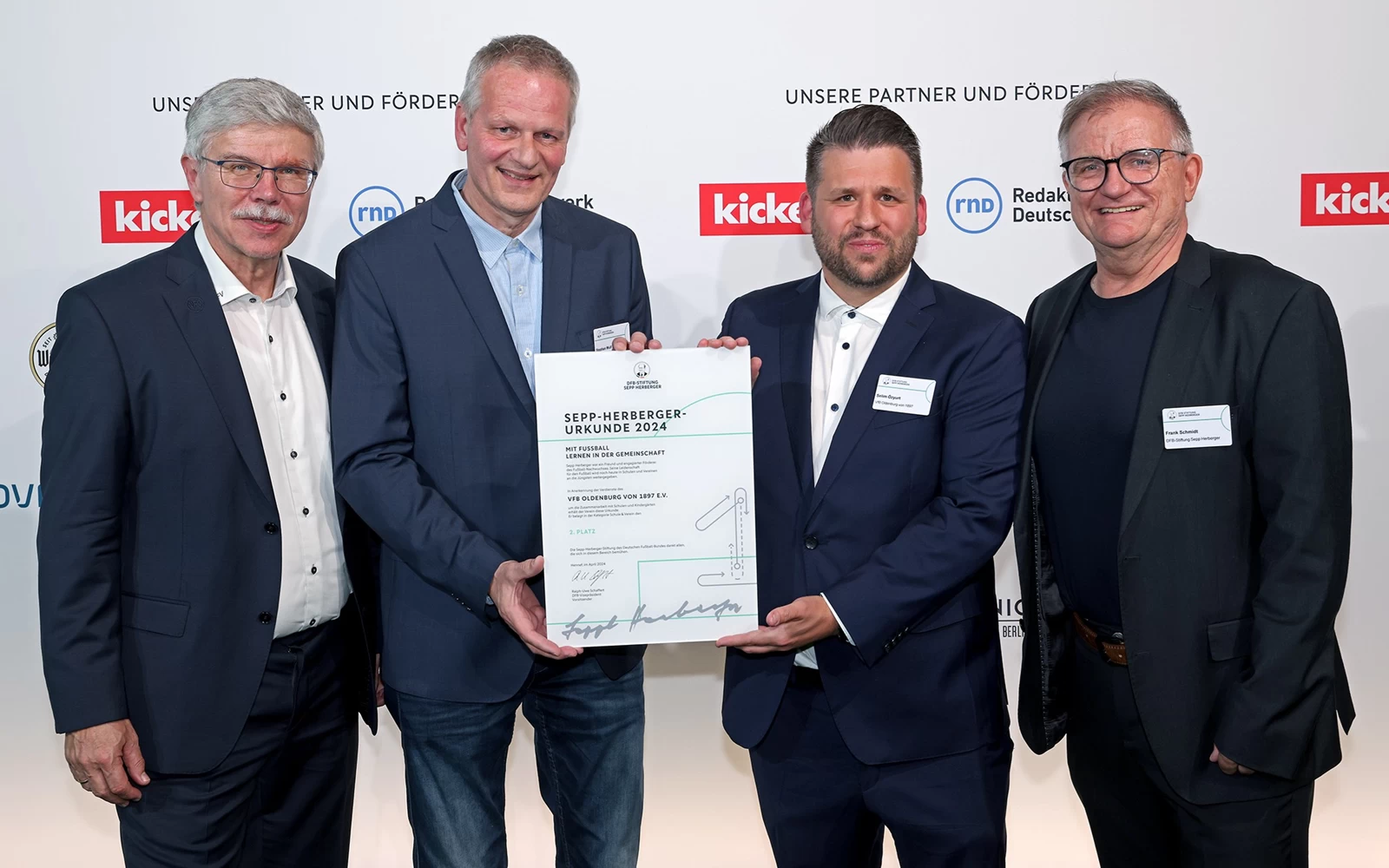 Herberger-Award für VfB-Fußballschule