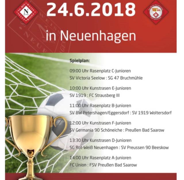 Pokalfinalspiele am 24.06.2018 in Neuenhagen 