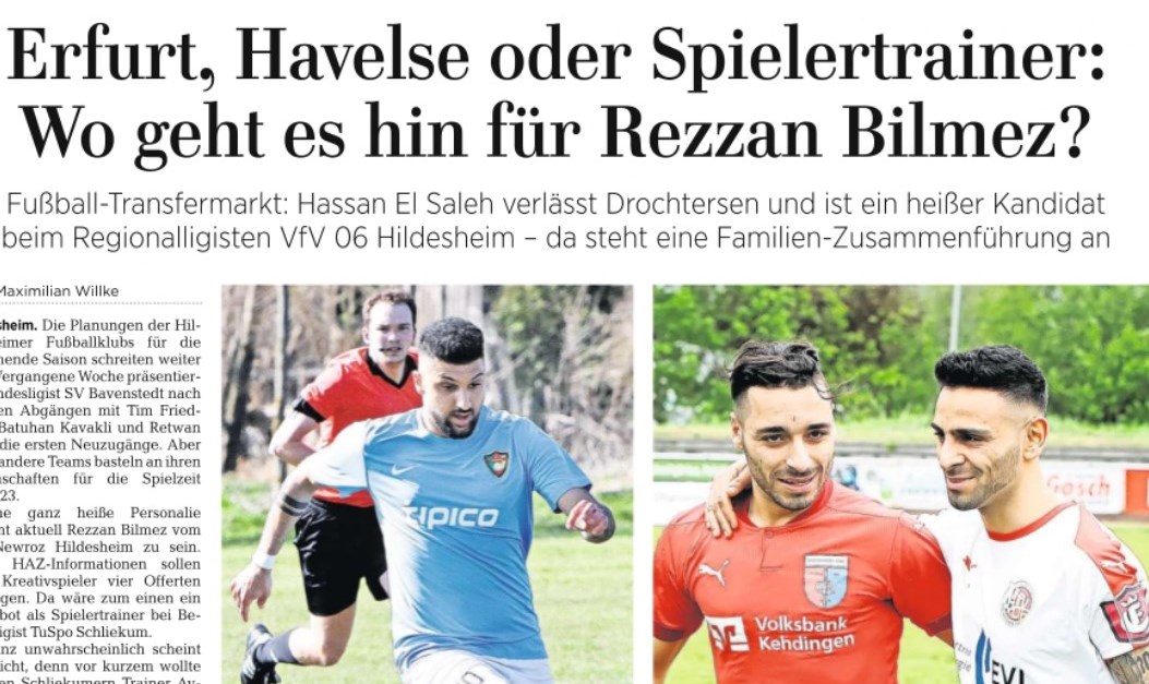 Bericht aus der Hildesheimer Allg. Zeitung HAZ 