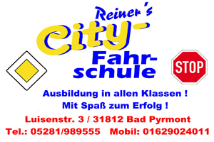 Sponsor - Reiner`s City Fahrschule