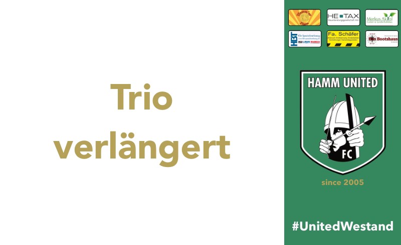 Trio verlängert im Hammer Park