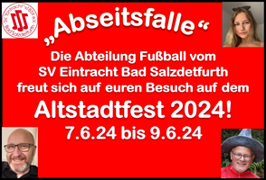Sponsor - Altstadtfest Bad Salzdetfurth, SV Eintracht Badse