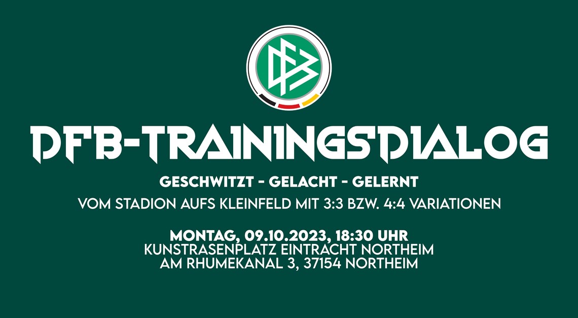 DFB Trainingsdialog am 09.10.2023