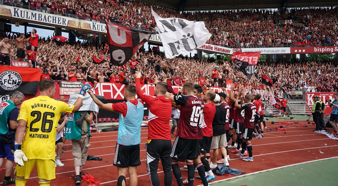 Informationen für die Gäste-Fans des 1.FC Nürnberg