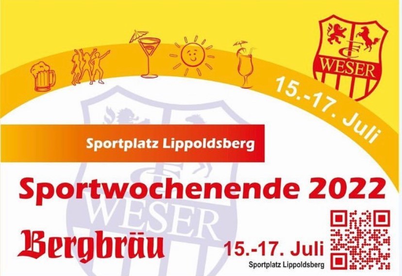 Sportwochenende des FC Weser