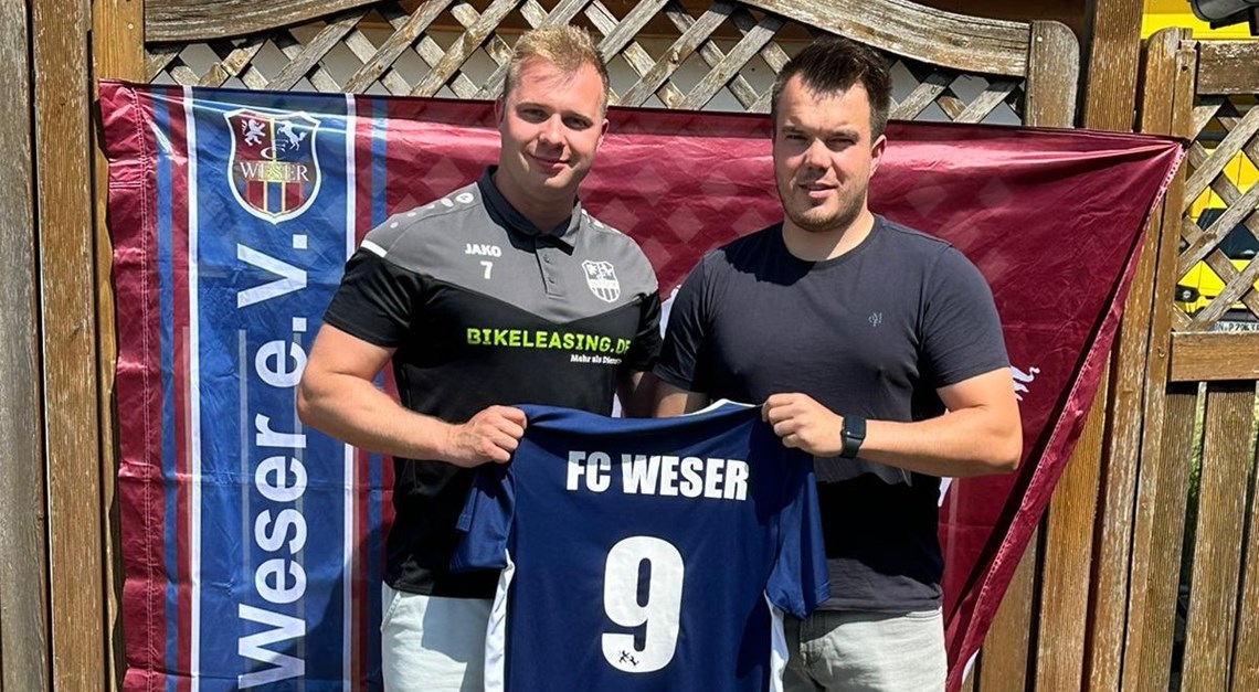 Christoph Munk kehrt zum FC Weser zurück 