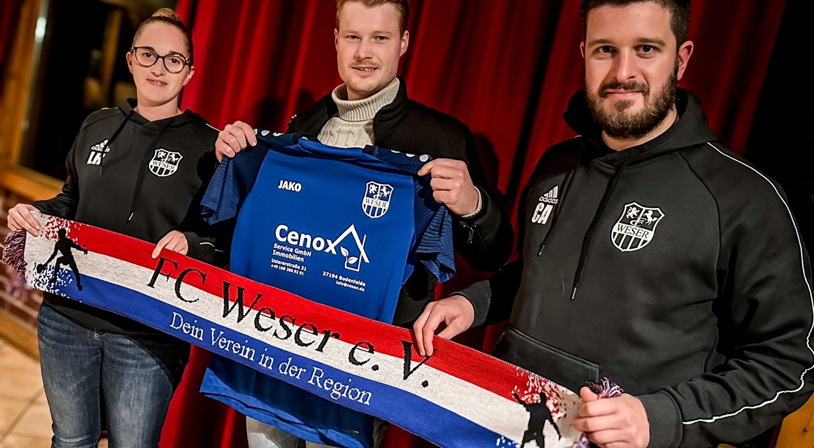 FC Weser freut sich über neuen Sponsor