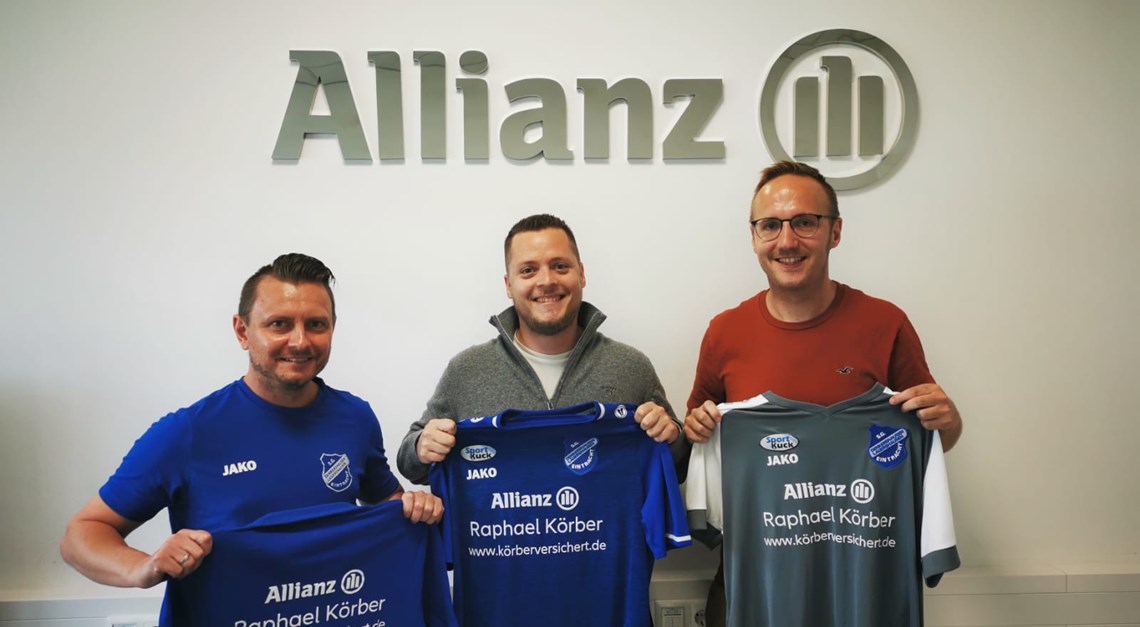 Allianz Raphael Körber unterstützt SG Eintracht 