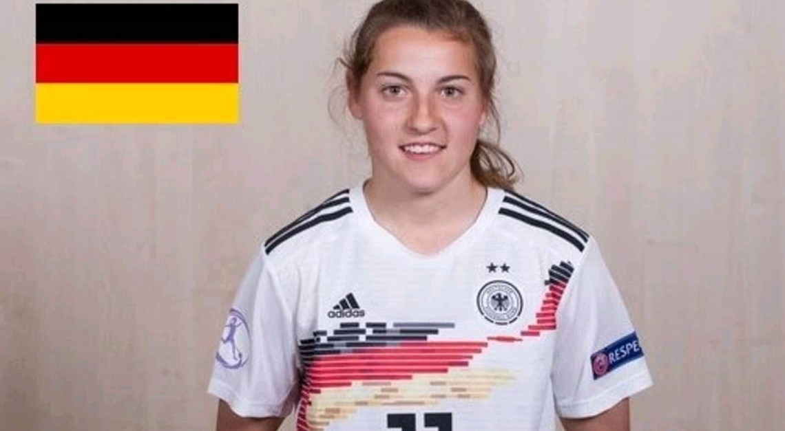 Carlotta Wamser schießt U17 ins EM Halbfinale