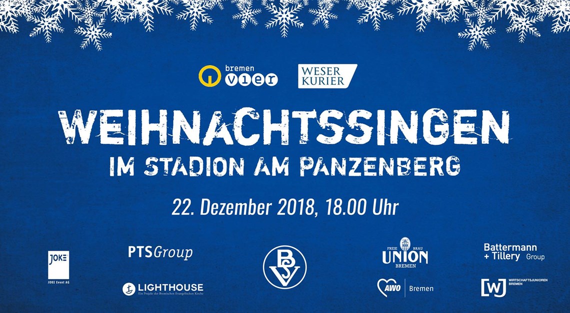 Weihnachtssingen Im Stadion Am Panzenberg Bremer Sv bremen vier kalender 2021 kaufen
