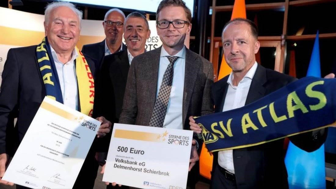 SV Atlas Delmenhorst gewinnt Förderpreis