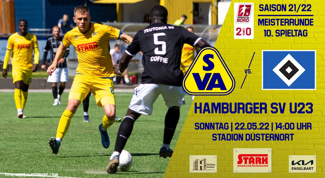 Heute 14 Uhr gegen Hamburger SV U21
