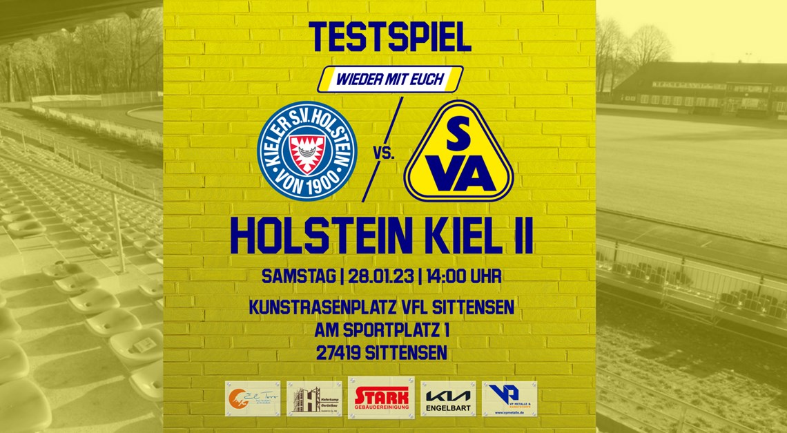 Testspiel gegen Holstein Kiel II