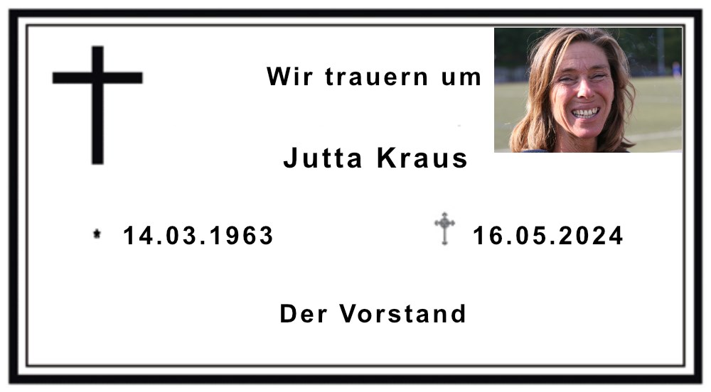 Der SVA trauert um Jutta Kraus