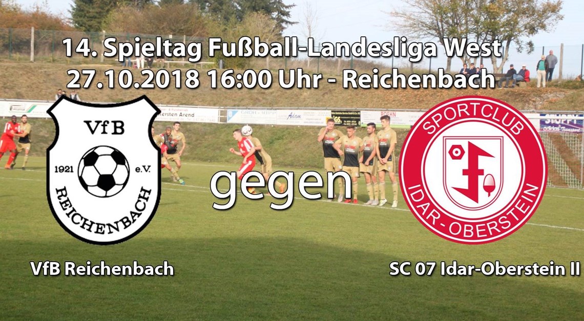 Die U23 ist zu Gast beim VfB Reichenbach