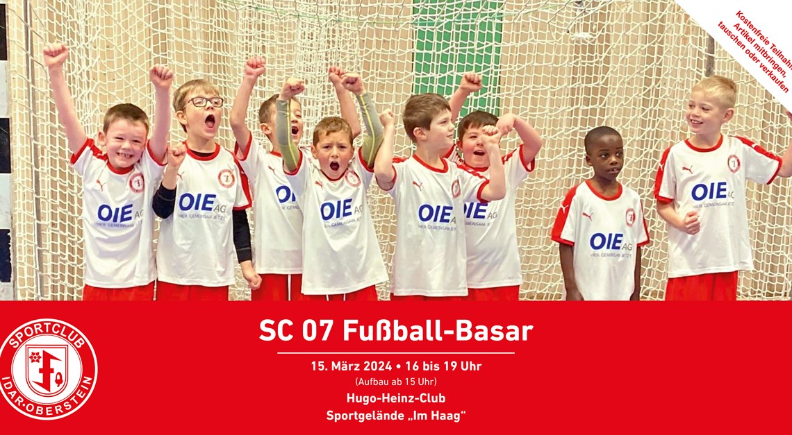 SC 07 Fußball-Basar im Haag
