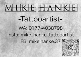 Sponsor - Mike Hanke Tattooartist