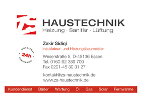 Sponsor - ZS Haustechnik