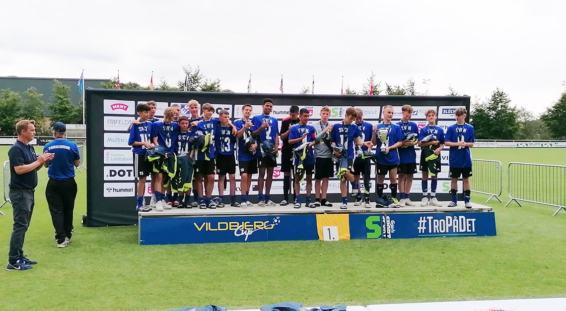 U 16 gewinnt wiederholt den Vildbjerg Cup