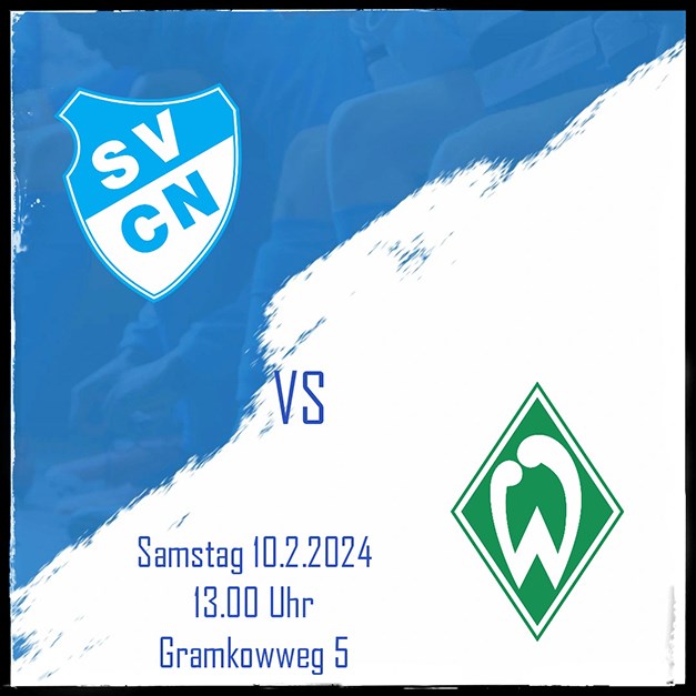 U 15 Regio: Heimspiel gegen Werder Bremen
