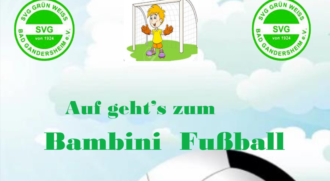 Bambini Fußball startet am 5. Mai